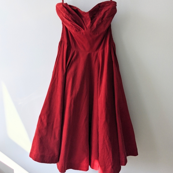 Girls from Savoy Rodna Corduroy Midi Dress - Picture 2 of 6